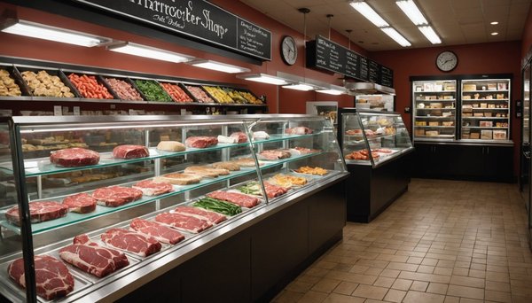 Optimisez votre boucherie grâce à une vitrine réfrigérée personnalisée